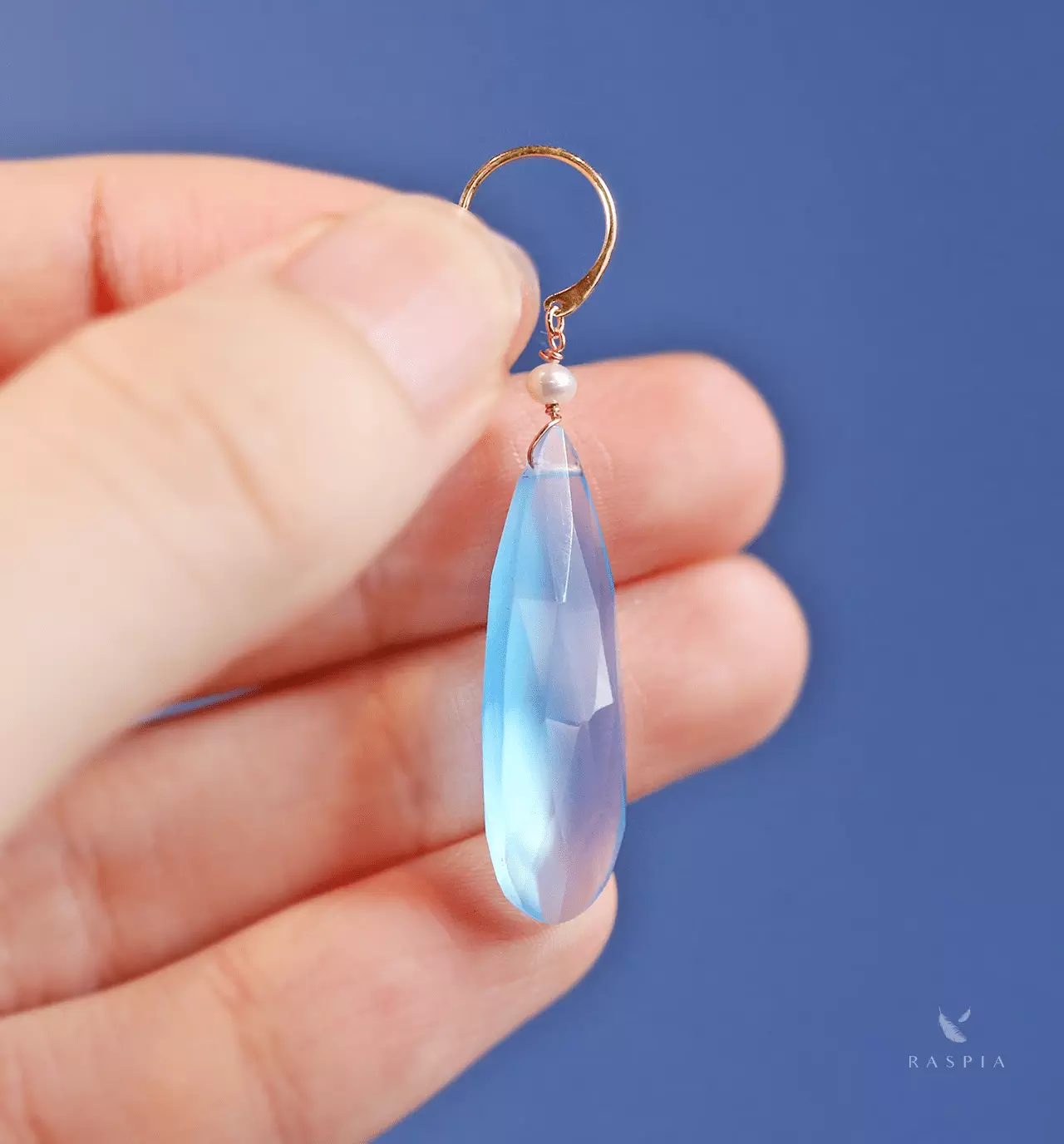 ライトブルーカルセドニー